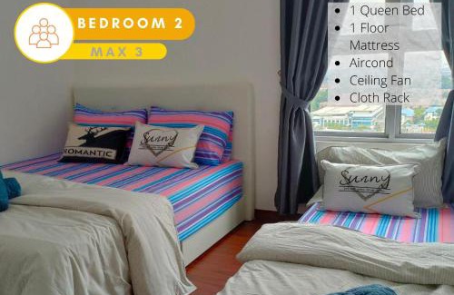 Shah Alam Apartment | Cozy 3R2B Relaxing Skyline Views #GA1