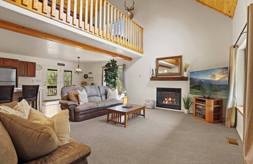 Forests Trails Cabin | Cozy Cabin Retreat - 3BR-3BA + Firepit & Fireplace