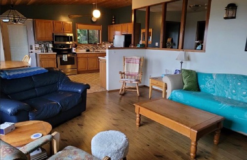 Regional District of Nanaimo Cabin | Cozy Canadian cabin overlooking the ocean! 1 min to the beach