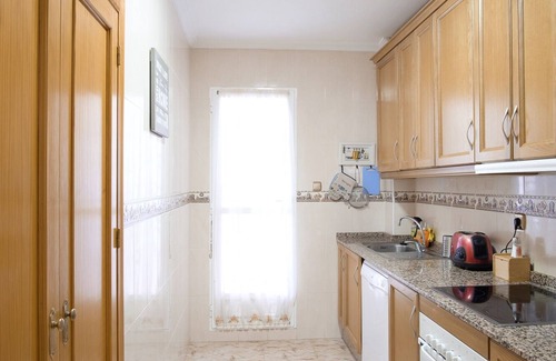 La Marina Apartment | Cozy family apartment with patio and terrace and communal swimming pool