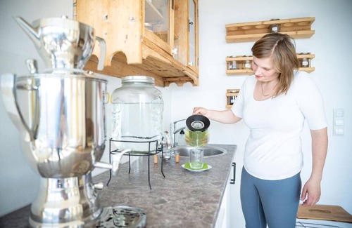 Waidhofen An Der Ybbs Apartment | Cozy holiday home with a balcony with a view of the Ybbstal Alps