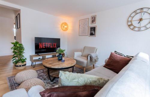 Longkamp Apartment | Cozy I hochwertig eingerichtet NETFLIX Parkplatz Nespresso