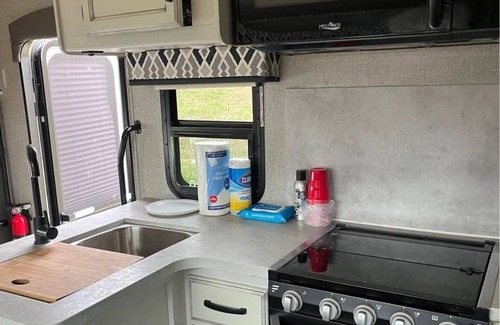 Bear House | Cozy mobile home in amazing Bear with AC