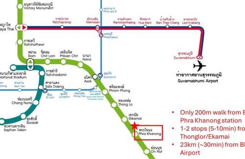 Phra Khanong Nuea House | Cozy Modern Home 4BR 200m BTS, 10min ThongLo