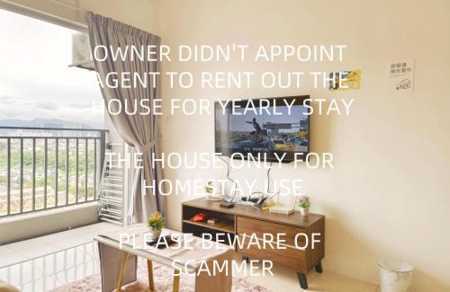 Taman Kepong Apartment | Cozy Netflix Relax Kepong Apt Nice View 2201 AEON