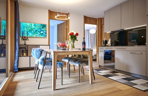 Flims Apartment | Cozy Ski in/out hideaway next to the slopes and cablecar