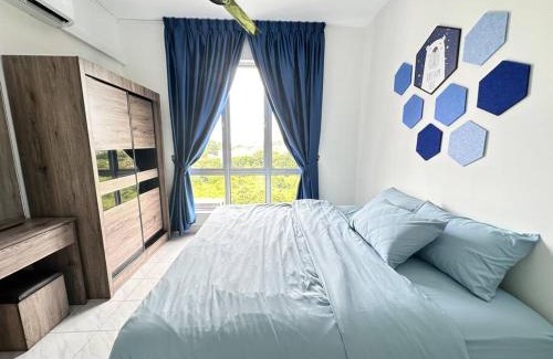 Bukit Serindit Apartment | Cozy Stay near to Park & Melaka Town 6-8pax