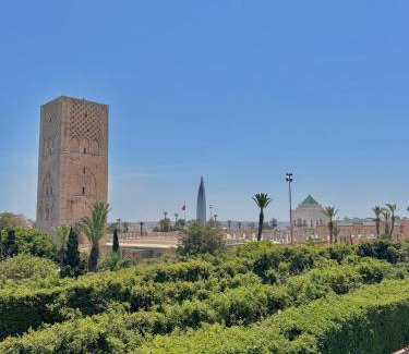 Rabat Apartment | Cozy Stay with Hassan Tower View