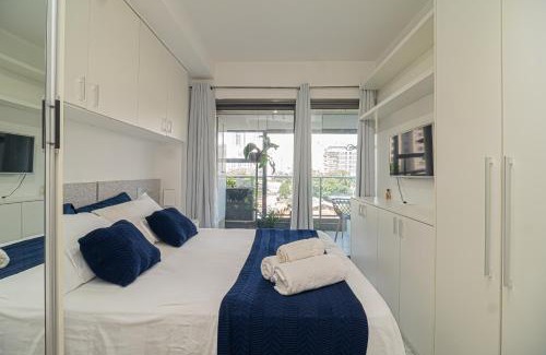 Brooklin Paulista Apartment | Cozy Studio - Ar Condicionado, Vaga, Piscina, Academia no Brooklin