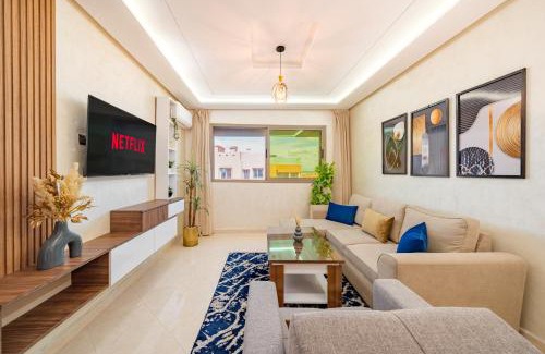 Camp El Ghoul Apartment | Cozy Studio with Mountain View in Gueliz, Marrakech