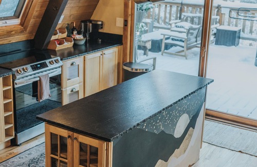 Spring Valley Cabin | Cozy Timber A-Frame Getaway ✦ Large Deck, Hot Tub, & BBQ