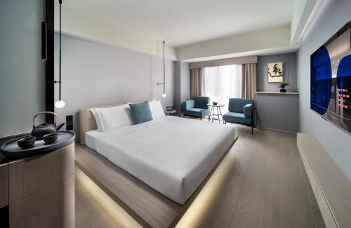 Luohu Hotel | CYBO Station SSAW Shangpin Hotel Luohu Shenzhen