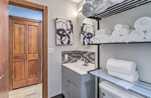 City Park West House | Deck and Fenced Yard Capitol Hill Townhome