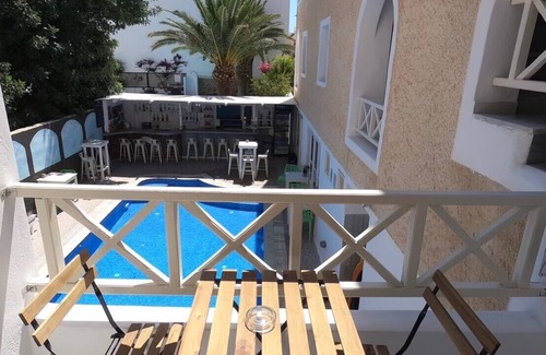 Perissa Apartment | Deluxe Double Room 30 meters from Perissa Beach