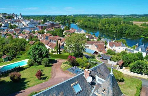 Seigy House | Demeure vue sur Cher/Château, 5 min Zoo de Beauval