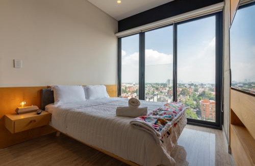 Anahuac Apartment | Departamento en CDMX con Gym y coworking