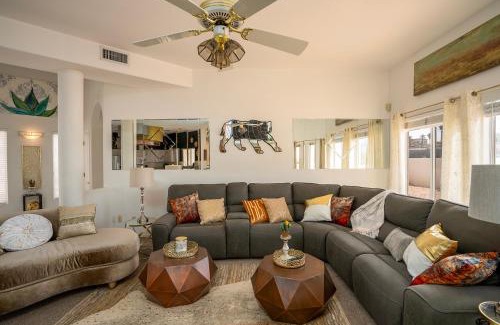 Residential Estates House | Desert Glam on the Golf Course