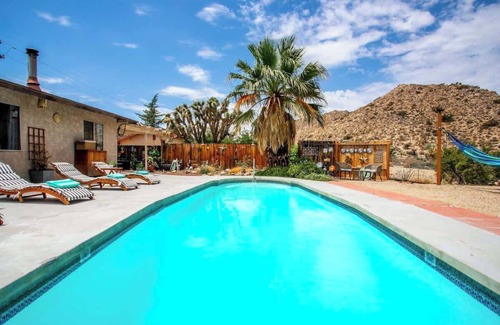 Yucca Valley House | Desert Oasis: 3BR w/Pool, Hot Tub, & Pool Table