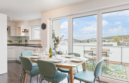 Leinfelden-Echterdingen Apartment | Design-Apartment - Küche - Dachterrasse - zentral