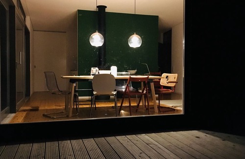 Oberbarnim House | Design wooden house with wide field view in the Märkische Schweiz