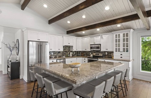 Garden City House | Direct Beach Access! Private Hot Tub! Central Garden City! Bear Lake Views From Almost Every Room!