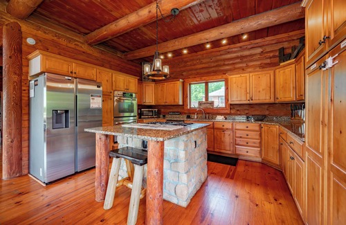 Thayerville House | Dog Friendly Deep Creek Estate w/Decks, Fire Pit & Views