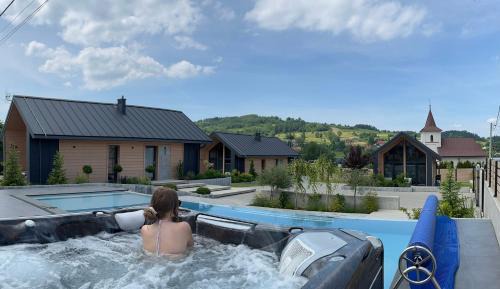 Spytkowice Apartment | DOMKI NA LUZIE w górach PREMIUM , dla dorosłych i młodzieży