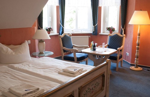 Kyritz Apartment | Doppelzimmer mit Terrasse