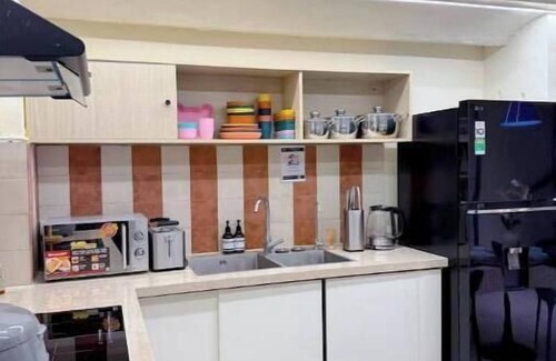 Van Mieu Apartment | Double-bed 1 BA GymPrivate FreeLaudry 2'sto Trainst