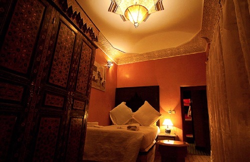Ain Azlitan Bed & Breakfast | Double Bed Room Riad Layalina Fez: Pool, 360° View & Free Secure Parking at Foot