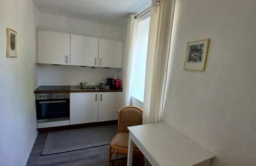 Gars am Kamp Apartment | Double room (40 sqm) with living room/bedroom and adjoining garden area