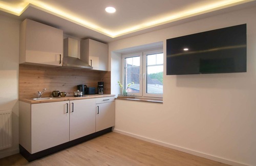 Hoevelhof Apartment | Double room with kitchen and bathroom