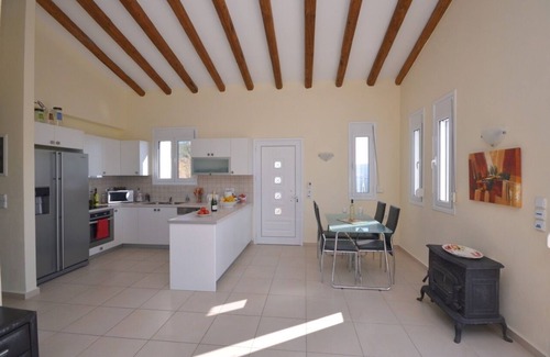 Pefki Villa | Double villas w/heated infinity pool, jacuzzi & stunning views over Tholos bay.