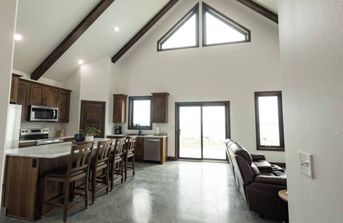McIntosh County Cabin | Dry Lake Lodge - On the shore of Dry Lake