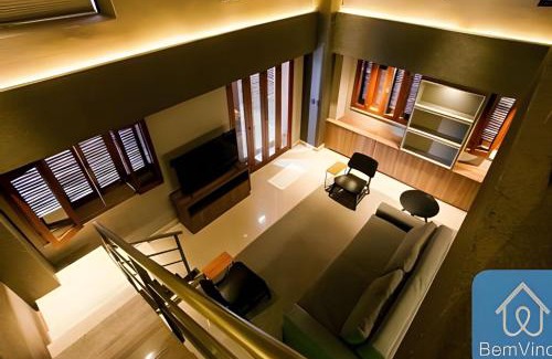 Dois de Julho Apartment | Duplex Alto Luxo no Cloc Marina vista Mar incrível