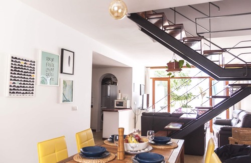 Charco del Palo Cottage | Duplex B13 in a quiet complex with swimming pool 150 m from the sea