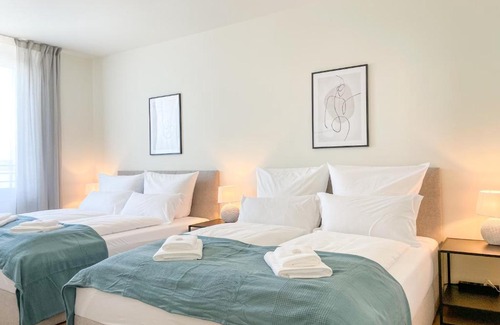 Antonsviertel Apartment | E&K living - 6 pers - design apartment - fair - SKY-TV - parking