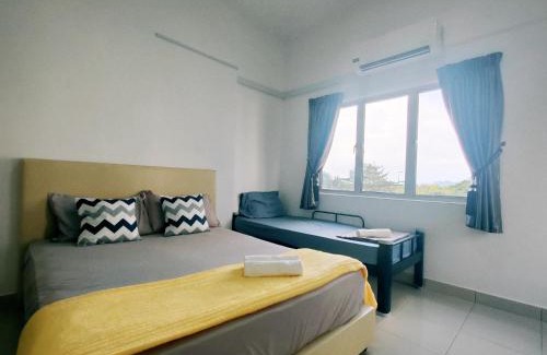 Taman Kolej Perdana Apartment | EasyStay Kampar (near UTAR) 5bedrooms 10pax Free WiFi