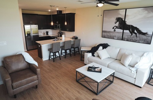 Stephenville House | Ebony and Ivory, Stephenville’s newest townhome