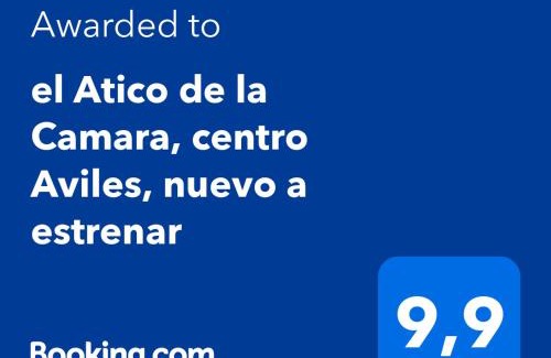 Aviles Apartment | el Atico de la Camara, centro Aviles, nuevo a estrenar