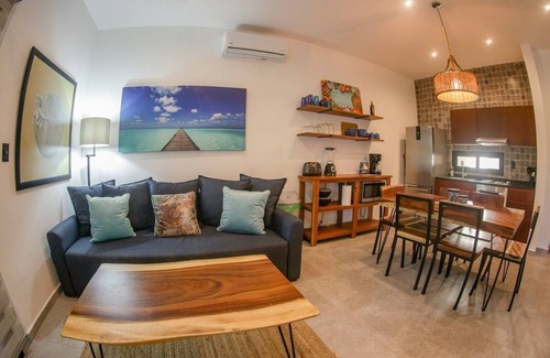 Mario Villanueva Madrid Condo | Elegant 2-Bedroom 2-Bath Retreat with Rooftop Oasis & Pool