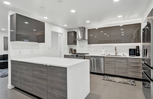 Campbell Park House | Elegant feel and a museum quality.