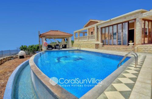 Kathikas Villa | Elegant Huge Villa Large Pool, Ideal For Weddings