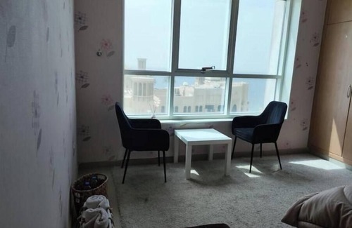 Ajman Apartment | Elegant Room Panoramic Sea View