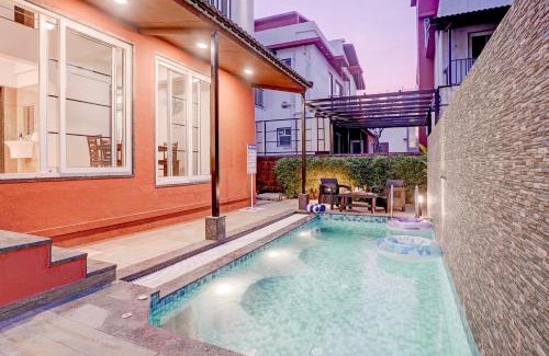 Kune Village Villa | ELIVAAS Irene Jade 3 BHK with Pvt Pool & Balconies