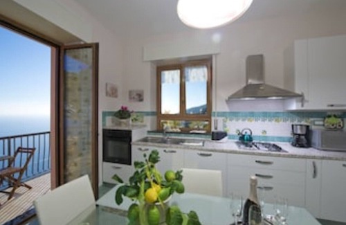 San Michele Apartment | Emerald apartment with stunning panoramic sea view Amalfi Coast