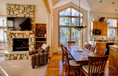 Fraser House | Enchanting mountain oasis with hot tub, fireplaces, deck, & views