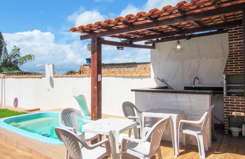Vera Cruz House | Espaço de Lazer - Casa com Piscina e Churrasqueira