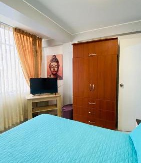 Villa El Salvador Apartment | Estupendo dpto amoblado cerca Mall Mega Plaza-VES