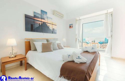 Gennadi Villa | Executive Rhodes Villa Villa Gennadi 2 Bedroom Villa Private Pool & Sea View Gennadi